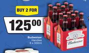 Budweiser Handies-For 2 x 6 x 330ml