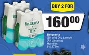 Belgravia Gin & Dry Lemon (All Variants) Handies-For 2 x 6 x 275ml
