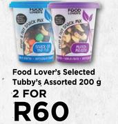 Food Lover's Selected Tubby's Assorted 200g- For 2