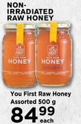 You First Raw Honey Assorted 500 g- Each