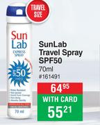 Sun Lab Travel Spray SPF50-70ml