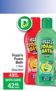 Fozzi's Foam Bath Assorted-1L Each