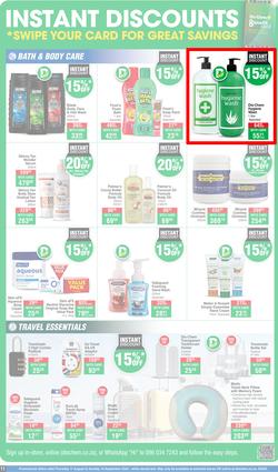 Dis-Chem : Spring Savings (17 August - 10 September 2023), page 11
