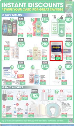 Dis-Chem : Spring Savings (17 August - 10 September 2023), page 11
