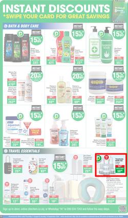 Dis-Chem : Spring Savings (17 August - 10 September 2023), page 11