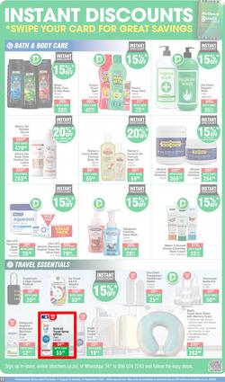 Dis-Chem : Spring Savings (17 August - 10 September 2023), page 11