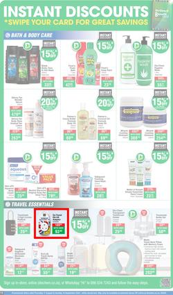 Dis-Chem : Spring Savings (17 August - 10 September 2023), page 11