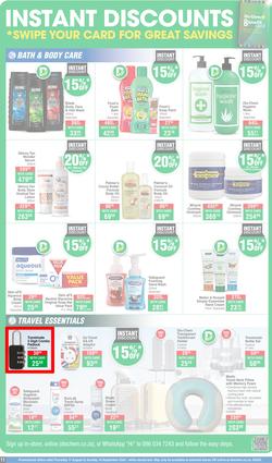 Dis-Chem : Spring Savings (17 August - 10 September 2023), page 11