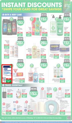 Dis-Chem : Spring Savings (17 August - 10 September 2023), page 11