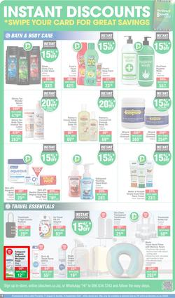 Dis-Chem : Spring Savings (17 August - 10 September 2023), page 11