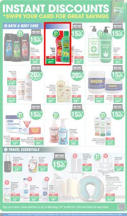 Dis-Chem : Spring Savings (17 August - 10 September 2023), page 11