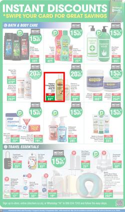 Dis-Chem : Spring Savings (17 August - 10 September 2023), page 11