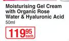 Nivea Rose Care Moisturising Gel Cream With Organic Rose Water & Hyaluronic Acid-50ml Each