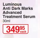 Nivea Perfect & Radiant Luminous Anti Dark Marks Advanced Treatment Serum-30ml Each