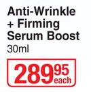Nivea Q10 Anti Wrinkle + Firming Serum Boost-30ml Each
