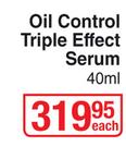 Eucerin Dermo Purifyer Oil Control Triple Effect Serum-40ml Each