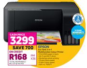Epson Eco Tank 3 In 1 Multifunction Colour Printer