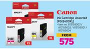 Canon Ink Cartridge Assorted (PG12400XL)