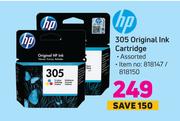 HP 305 Original Ink Cartridge Assorted