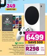 Xbox Series S Fortnite & RL Bundle