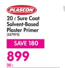 Plascon Sure Coat Solvent -Based Plaster Primer - 20L