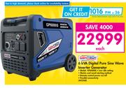 Gentech 6 kVA Digital Pure Sine Wave Inverter Generator
