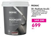 Promac Roofcote Acrylic - 20L