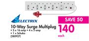 Selectrix 10-Way Surge Multiplug