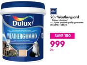 Dulux Weathergaurd -20L