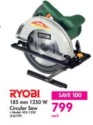 Ryobi 185mm 1250W Circular Saw