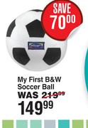 My First B&W Soccer Ball