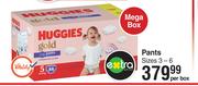 Huggies Gold Pants Sizes 3-6-Per Box