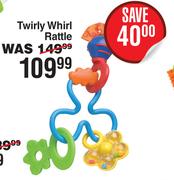 Playgro Twirly Whirl Rattle