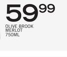 Olive Brook Merlot-750ml