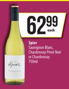 Spier Sauvignon Blanc,Chardonnay Pinot Noir Or Chardonnay-750ml Each