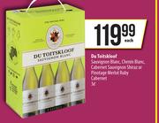 Du Toitskloof Sauvignon Blanc,Chenin Blanc,Cabernet Sauvignon Shiraz-3L Each