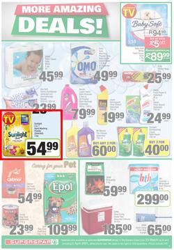 SUPERSPAR EASTERN CAPE (23 March - 5 April 2021) Valid in Gqeberha, East London, Knysna, George, Jeffrey's Bay, ST Francis Bay, Port Alfred, Plettenberg Bay, Uitenhage, Queenstown & Sedgefield, page 11