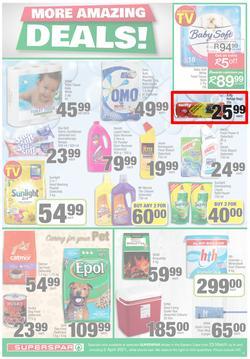 SUPERSPAR EASTERN CAPE (23 March - 5 April 2021) Valid in Gqeberha, East London, Knysna, George, Jeffrey's Bay, ST Francis Bay, Port Alfred, Plettenberg Bay, Uitenhage, Queenstown & Sedgefield, page 11