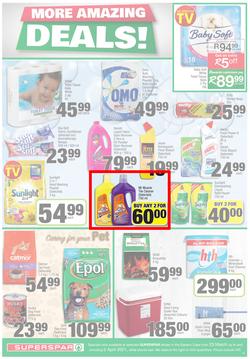 SUPERSPAR EASTERN CAPE (23 March - 5 April 2021) Valid in Gqeberha, East London, Knysna, George, Jeffrey's Bay, ST Francis Bay, Port Alfred, Plettenberg Bay, Uitenhage, Queenstown & Sedgefield, page 11