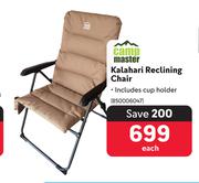 Camp Master Kalahari Reclining Chair