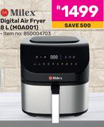 Milex 8L Digital Air Fryer MOA001