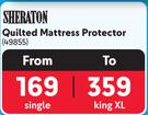 Sheraton Quilted Mattress Protector 49855