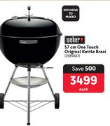 Weber 57cm One Touch Original Kettle Braai 2585687-Each