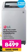 LG 18Kg Top Loader Washing Machine T1885NEHTE