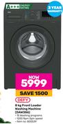 23Defy 8Kg Front Loader Washing Machine DAW386