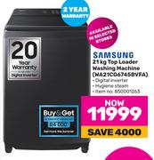 Samsung 21Kg Top Loader Washing Machine WA21CG6745BVFA