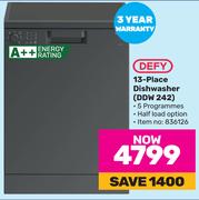 Defy 13-Place Dishwasher DDW 242