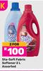 Sta Soft Fabric Softener Assorted-For 2 x 2L