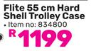 Tosca Flite 55cm Hard Shell Trolley Case