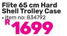 Tosca Flite 65cm Hard Shell Trolley Case